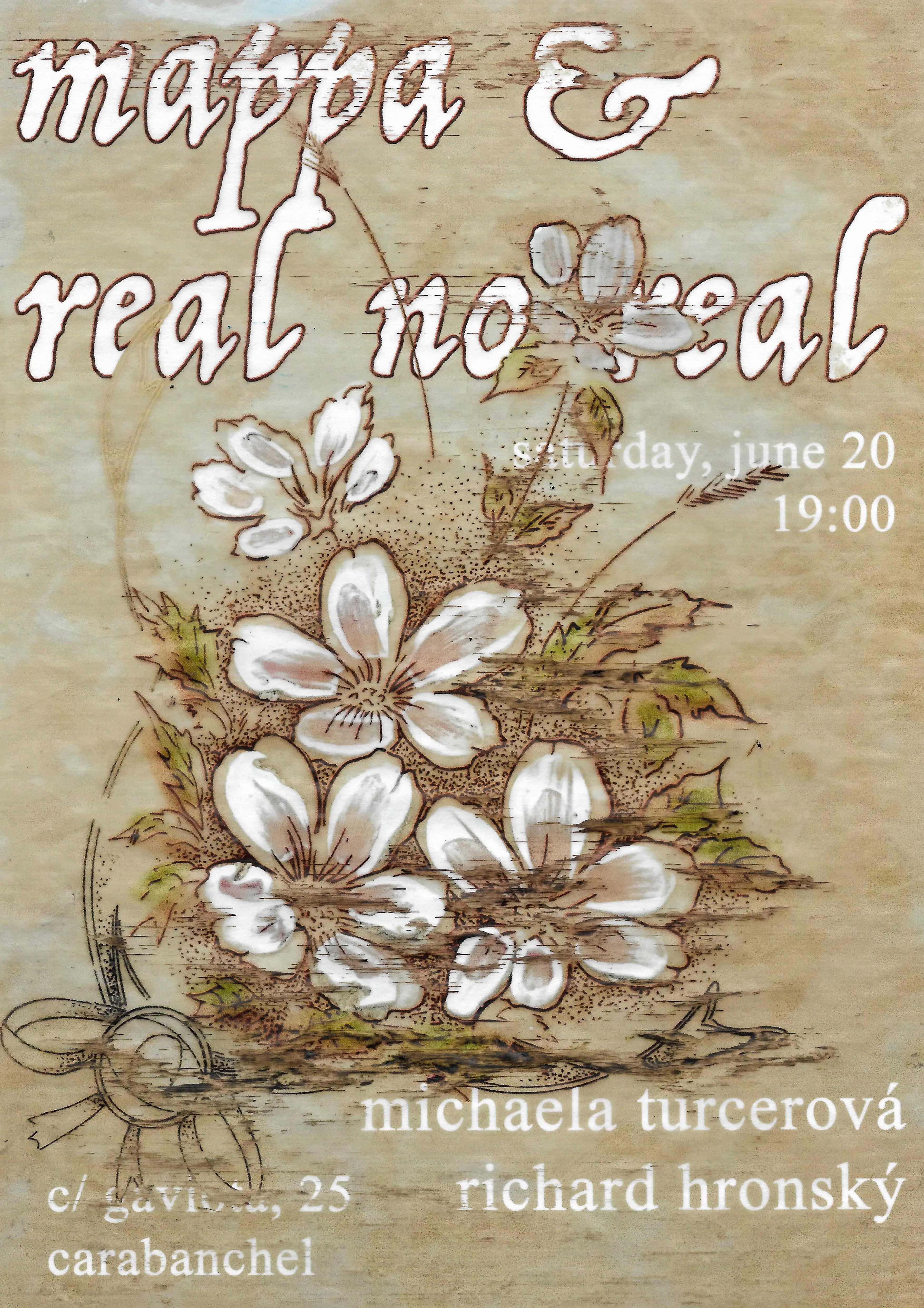 mappa & real no real poster