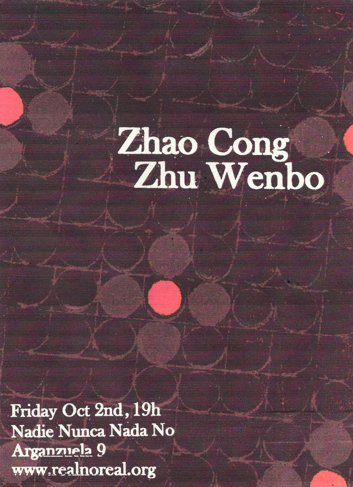 Zhao Cong & Zhu Wenbo poster